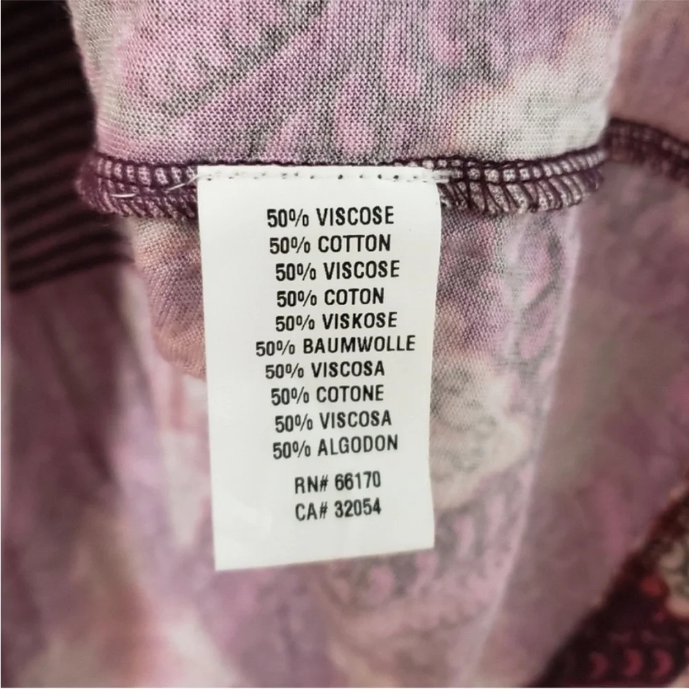 Anthropologie Conditions Apply Smocked
Sweetheart Blouse Pink Purple Small - Picture 6 of 10